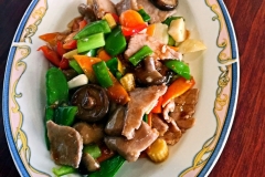 vlees met chinese champignonen